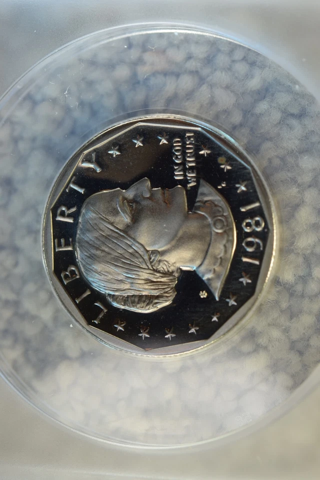 1981-S PROOF SET TYPE  2 ANACS/PCGS CERT'D PROOF SET PROOF ULTRA CAMEO #6 - Image 3 of 4