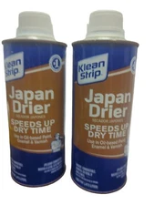 Lot Of L 2- Klean Strip 1211150 1 Pint Japan Drier Drying Accelerant - NEW