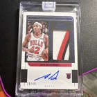 2021-22 Panini One And One TRUE Rookie Patch Auto FOTL Ayo Dosunmu 29/49