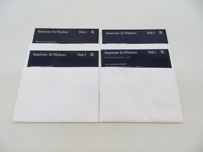 Smartcom for Windows 5.25'' Floppy Disks 1993 computer program discs 
