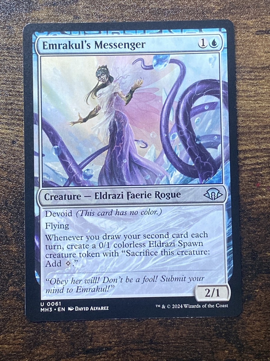 mtg mh3 serialized cards PSA 10 GEM MINT MTG card serial Emrakul the World Anew [MH3-BF]