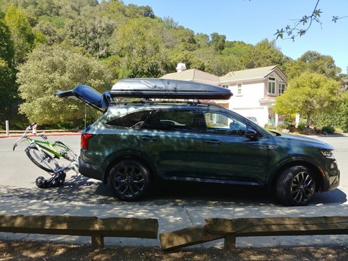 Fit BMW X5 E70 2007-2013 Black Roof Racks Cross Bars Black Set 2Pcs - Picture 3 of 10