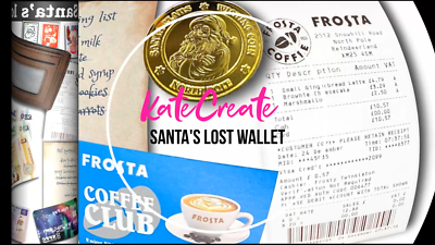 Santa's Lost Wallet Evidence Kit – Magisches Weihnachts-Set Mit Brieftasche, Nordpol-Geld & QR-Codes