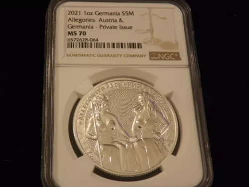 2021  S5M    LADY GERMANIA      Austria       NGC  MS 70