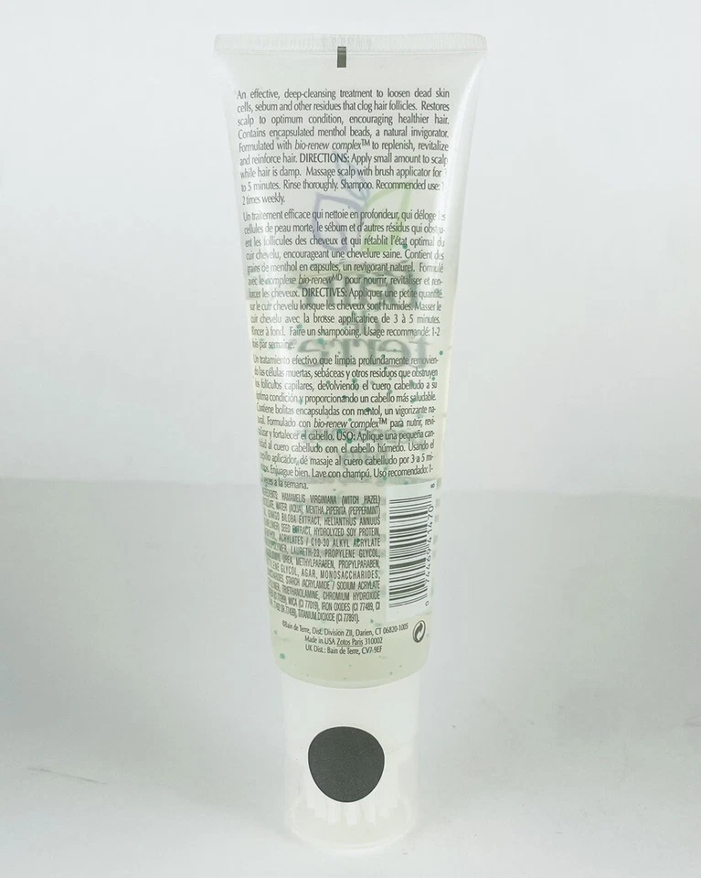 Tratamiento vigorizante del cuero cabelludo Bain de Terre menta hamburguesa 4,2 fl oz Foto 2 de 2
