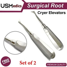 Root Dental Cryer Elevators Right & Left Oral Surgery Teeth Extraction Tools