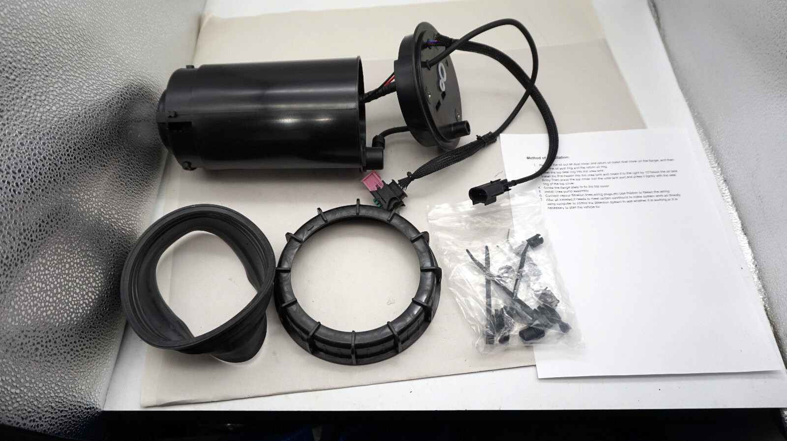 Diesel Exhaust Fluid Heater DEF Pump Tank Reservoir Kit For Silverado Duramax