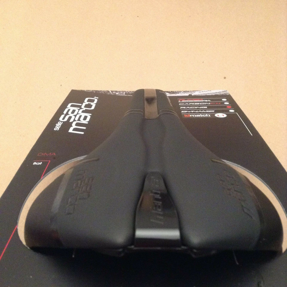  Sillín Selle San Marco Mantra Racing ajuste completo ancho negro nuevo Foto 4 de 4