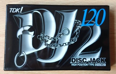TDK DJ2 DISC JACK 2 120 - 120 Minuten Kassette!! Extra lang - rare Japan