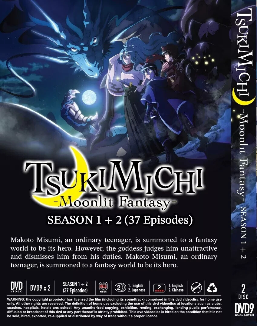 Anime DVD Tsukimichi: Moonlit Fantasy Season 1+2 Vol.1-37End