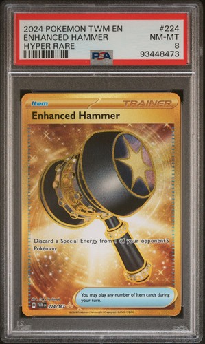 Enhanced Hammer graded PSA 8 for sale on eBay