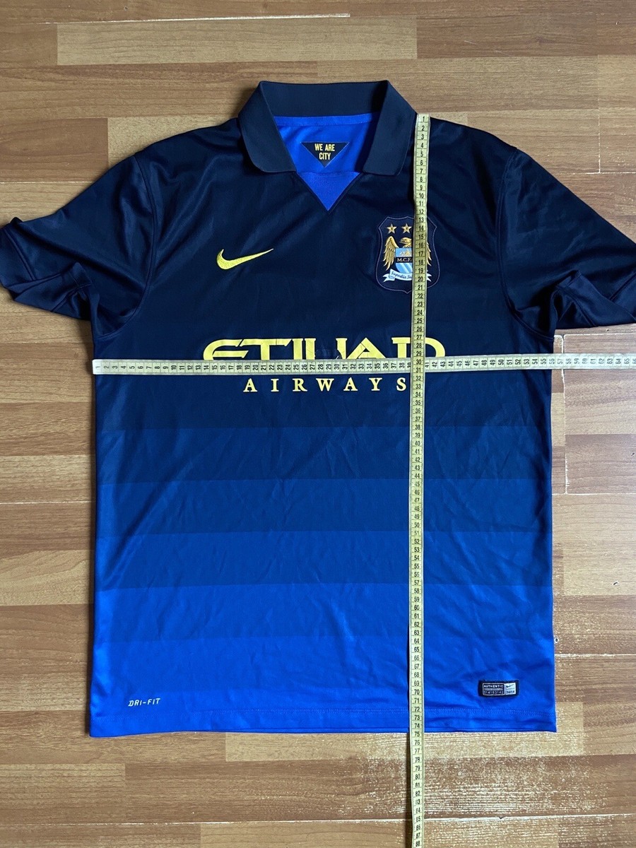 ウェア NIKE 2014 Manchester City uniform M 2014/15 Nike Manchester City MC Home Soccer Jersey Authentic