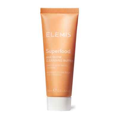 NEW ELEMIS Superfood Aha Glow Cleansing Butter 0.6 fl oz/20ml Deluxe Travel-Size