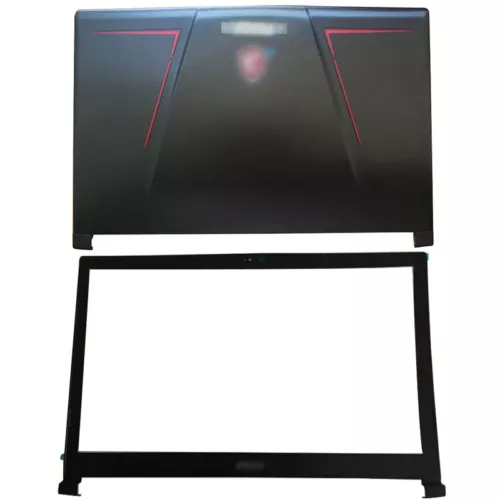  New for MSI GE73 GE73VR 7RF-006CN Top Lid LCD Back Cover + Front Bezel