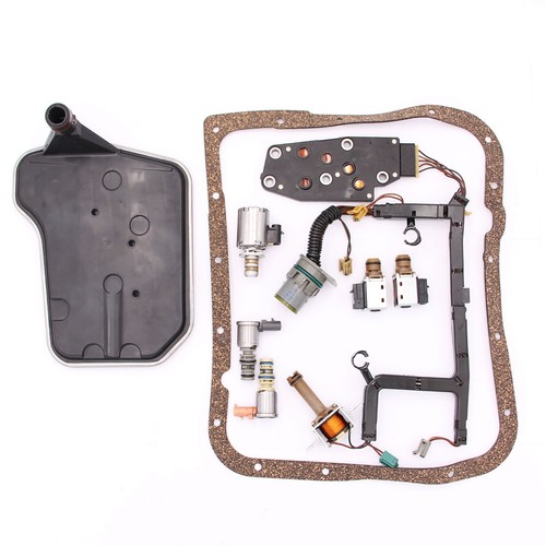 Set of 9 4L60E and 4L65E Transmission Solenoid Kit w/Harness Fit for 1993-05 GM - Picture 3 of 12