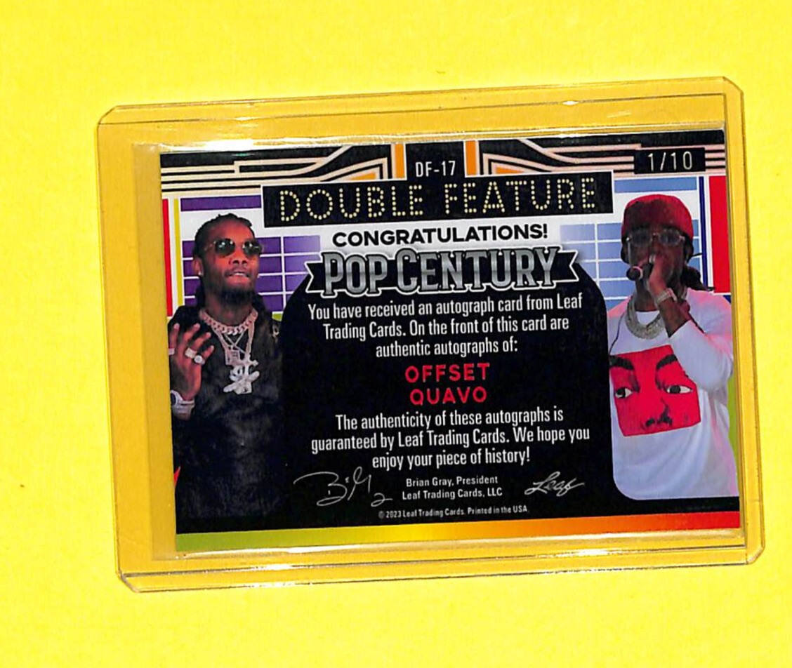 2023 Leaf Pop Century Offset & Quavo 1/10 Dual Auto