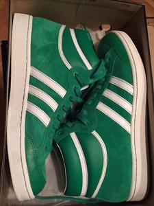 Adidas Americana Hi Top Green And White Size 12 Vintage | eBay