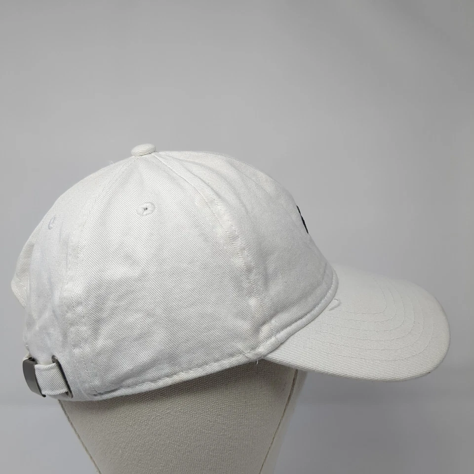 Sombrero FILA Slideback Blanco Talla Única Ajustable Bordado Ventilado Agujeros Algodón Foto 4 de 4