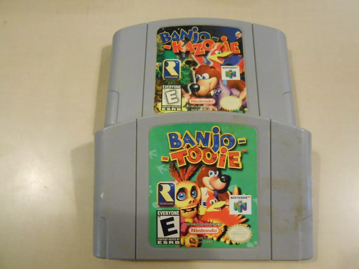 Nintendo 64 Banjo-kazooie Cartridge With Free Fast Shipping 