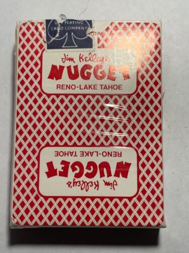 Vintage Jim Kelley's Nugget Casino Playing Cards Reno Lake Tahoe Nevada