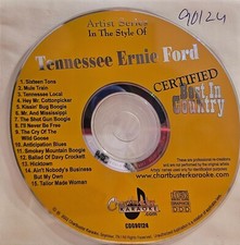 90124 TENNESSEE ERNIE FORD     CHARTBUSTER KARAOKE CDG RARE