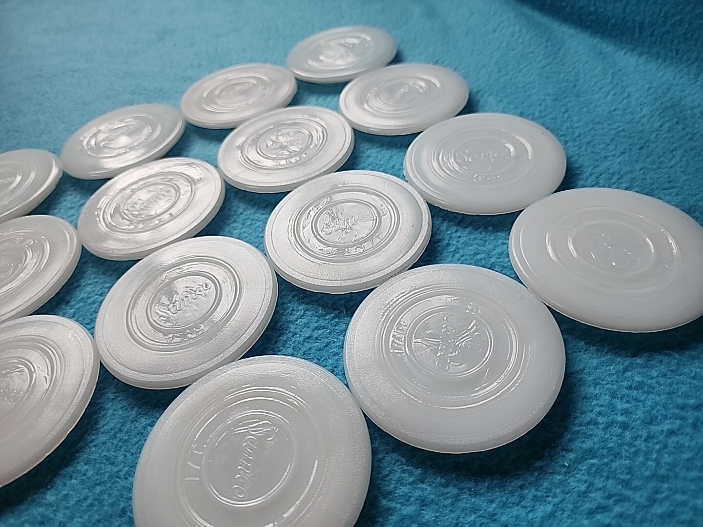 Lot Of 15 Vintage Samco White Milk Glass Canning Jar Lid Inserts eBay
