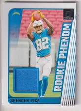 BRENDEN RICE 2024 PANINI DONRUSS FOOTBALL JERSEY RELIC CARD #RPJ-BRI