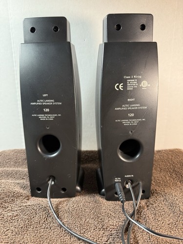 Altec Lansing Series100 Model-120 Lautsprecher mit Adapter - Bild 2 von 4