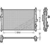 Denso WasserküHler MotorküHler FüR Peugeot 308 SW II M_ 1.2 Puretech 130