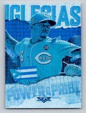 2020 Topps Fire #PP-15 Raisel Iglesias Power and Pride Blue Chip