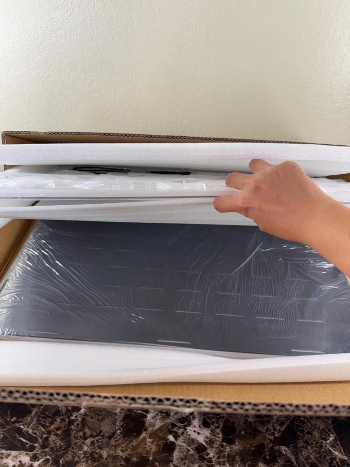 Hot Wheels 63 car acrylic  display case  45 degree cool style & light strip#case - Image 3 of 4