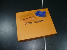 EMPTY REPLACEMENT SHOE STORAGE BOX ONLY - Orange Louis Vuitton 14" x 12" x 6"