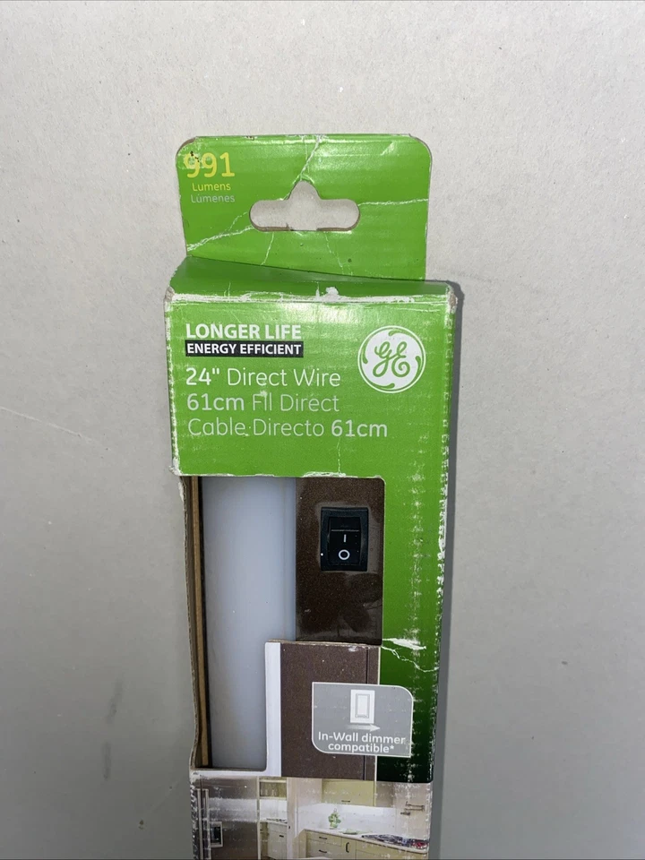 GE LED Direct Wire Dimmable Under Cabinet Light Oil-Rubbed Bronze 24" 991 - Image 2 of 4