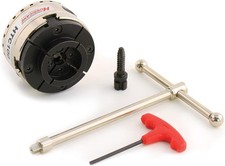 4" Four Jaw Woodturning Chuck Kit with Dovetail Jaws for Wood Lathes