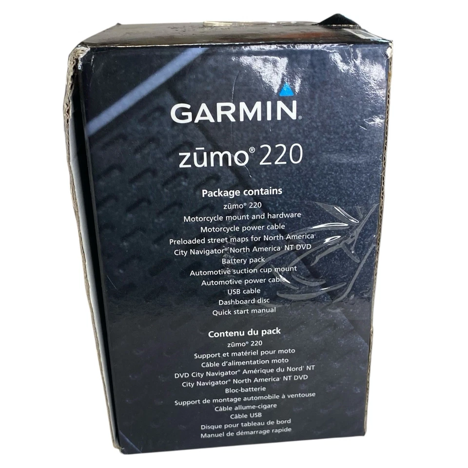 Garmin Zumo 220 Motorcycle Bike Hog Auto GPS Compact Navigation Bluetooth - Image 3 of 4