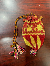 Antique Misers Purse Early 1900'S Handmade