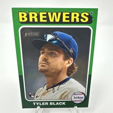 Tyler Black 2024 Topps Heritage High Number Green Border Rookie #578