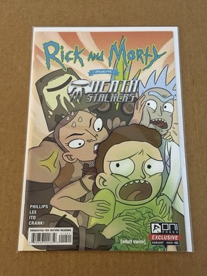 Rick And Morty Presents Death Stalkers #1 Oni Press Comic Exclusive 2021 NM RARE