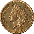 1890 Indian Cent Nice Proof Great Eye Appeal Strong Strike