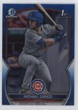 2023 Bowman Draft Chrome Blue Refractor 38/150 Michael Carico #BDC-170 5aj