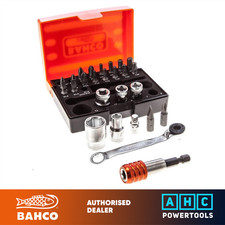 Bahco 2058/S26 1/4" Drive Ratchet and Socket Set 26 Pcs