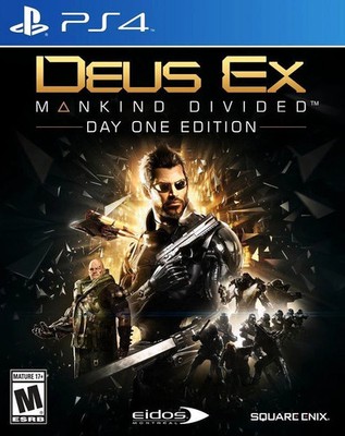 Deus Ex: Mankind Divided [Day One Edition] - Playstation 4 [Sealed New Game]
