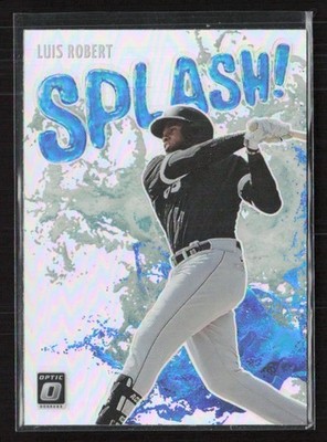 2022 Donruss Optic #SP-8 Luis Robert Splash Holo Silver Chicago White Sox (Z)