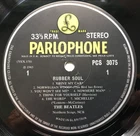 THE BEATLES "RUBBER SOUL" 1965 UK 1st PRESS STEREO RARE LABEL VARIATION EX COND