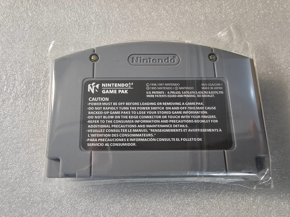 GoldenEye 007 (Nintendo 64, 1997) N64 Rareware James Bond Game Cartridge - Image 4 of 4