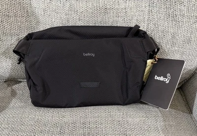 New listingBNWT Unisex Bellroy Black Lite Sling 7L Lightweight Crossbody Bag ! RRP £85. New