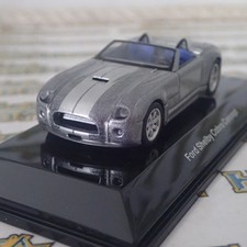 AutoArt 20541 - 1/64 Scale 2004 Ford Shelby Cobra Concept Car in Tungsten Sil...