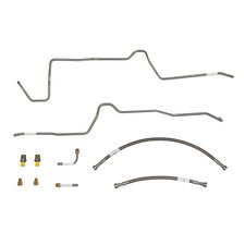 Fits 2003-04 Jeep Wrangler Transmission Cooler Lines 4.0l Steel Wtc0355om-cpp