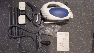 Polti Vaporetto Go Steam Cleaner with Accessories - completed with original box