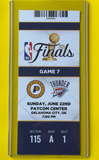 2025 NBA FINALS Replica Ticket INDIANA PACERS vs OKLAHOMA CITY THUNDER Game 7